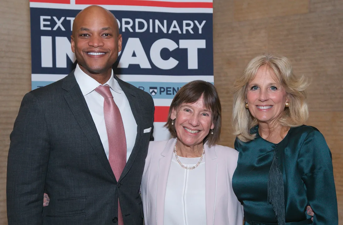 The campaign kicked off April 19, 2018, with an event featuring Maryland Governor Wes Moore, Dean Pam Grossman, and First Lady Jill Biden.