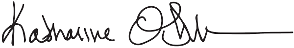 Katharine Strunk signature